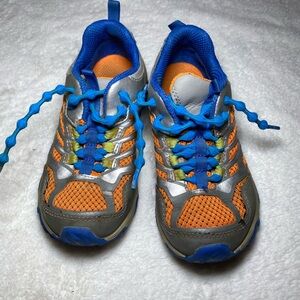 VGUC Kids Size 11.5 Merrell Trail Shoes Lace Up Sneakers